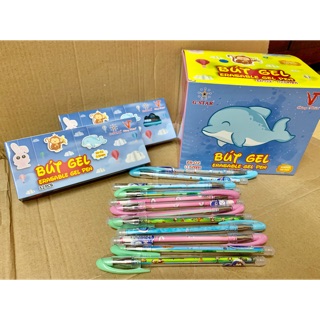 12 bút gel tẩy được mã 02 0.5mm [HÀNG CÔNG TY]