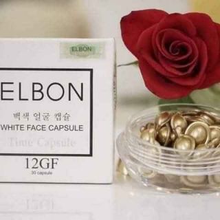 Viên nang dưỡng trắng da mặt elbon