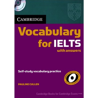 Cambridge vocabulary for IELTS (Bản đẹp - In rõ nét _Bìa màu_ Đóng gáy xoắn _ Audios gửi qua zalo hoặc email)