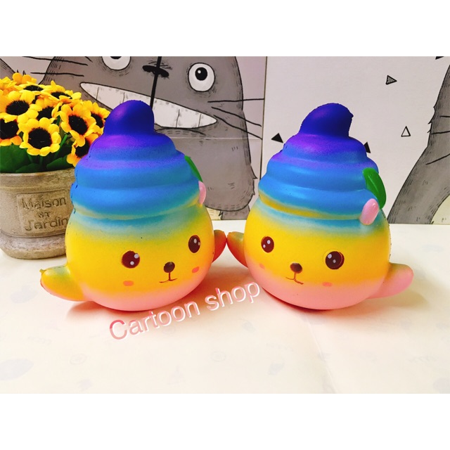 Squishy gấu galaxy chậm tăng