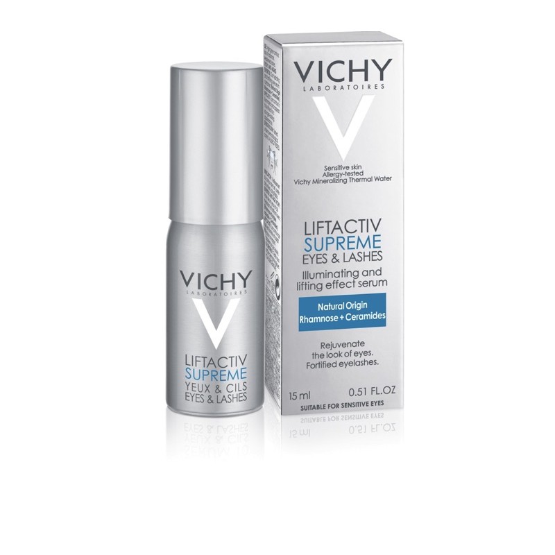 Serum dưỡng mắt và mi VICHY Liftactiv Supreme Eyes & Lashes 15ml