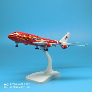 Mô hình máy bay Malaysia 20cm