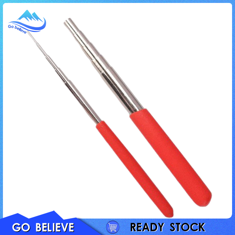 [Go believe]Wire Ring Wrapping Step Mandel Stick Steel Jewelry Forming Tool Red
