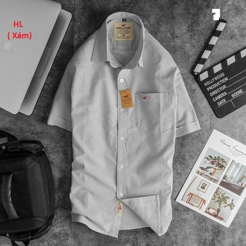 ÁO SƠ MI NAM MÀU XANH NƯỚC