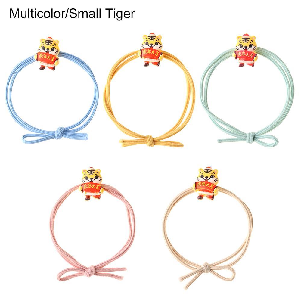 Dây Cột Tóc Co Giãn Hình Con Hổ Ngọt Ngào Cho Nữ