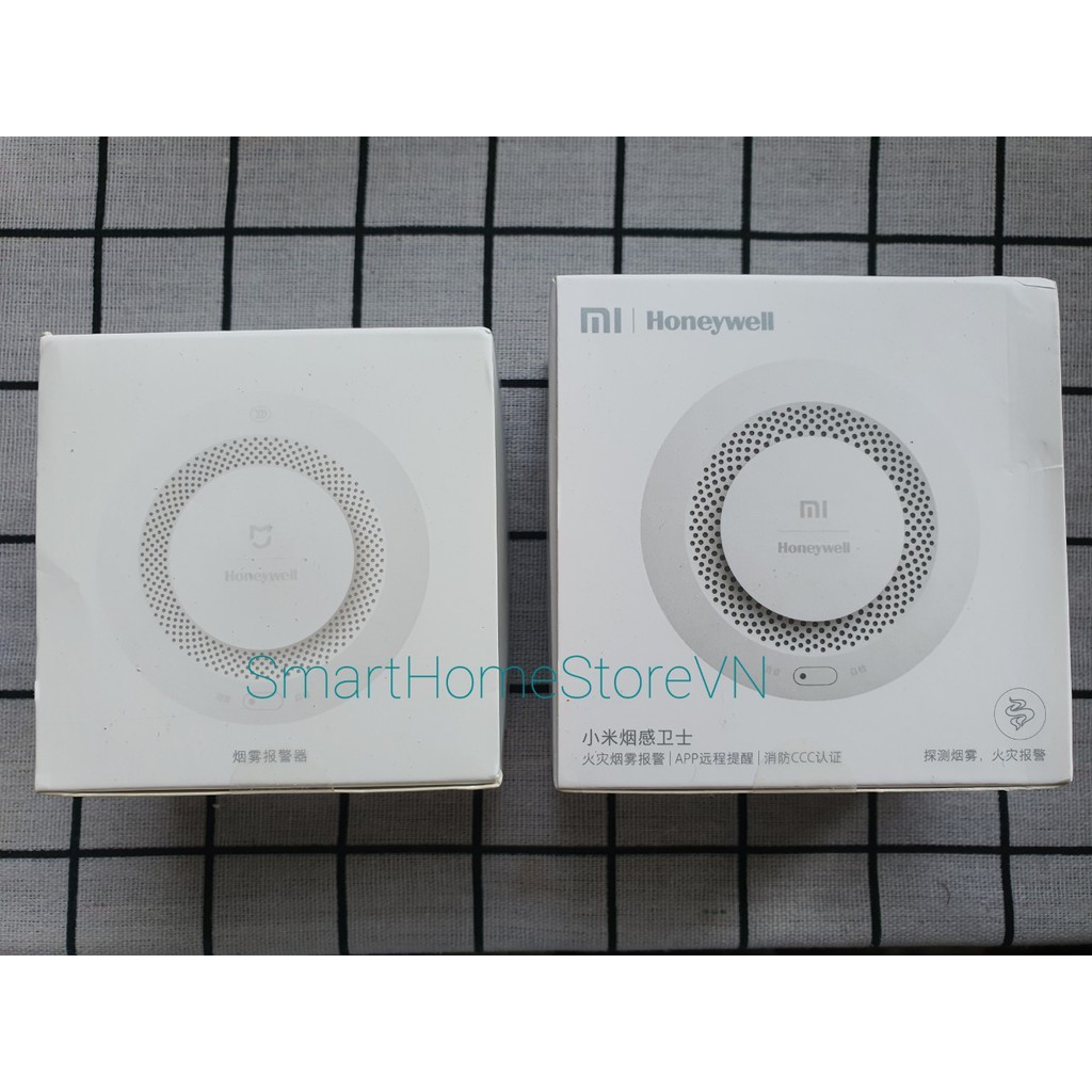 Cảm biến khói Xiaomi - Honeywell, sử dụng độc lập hoặc kết nối bộ trung tâm, App Mi Home