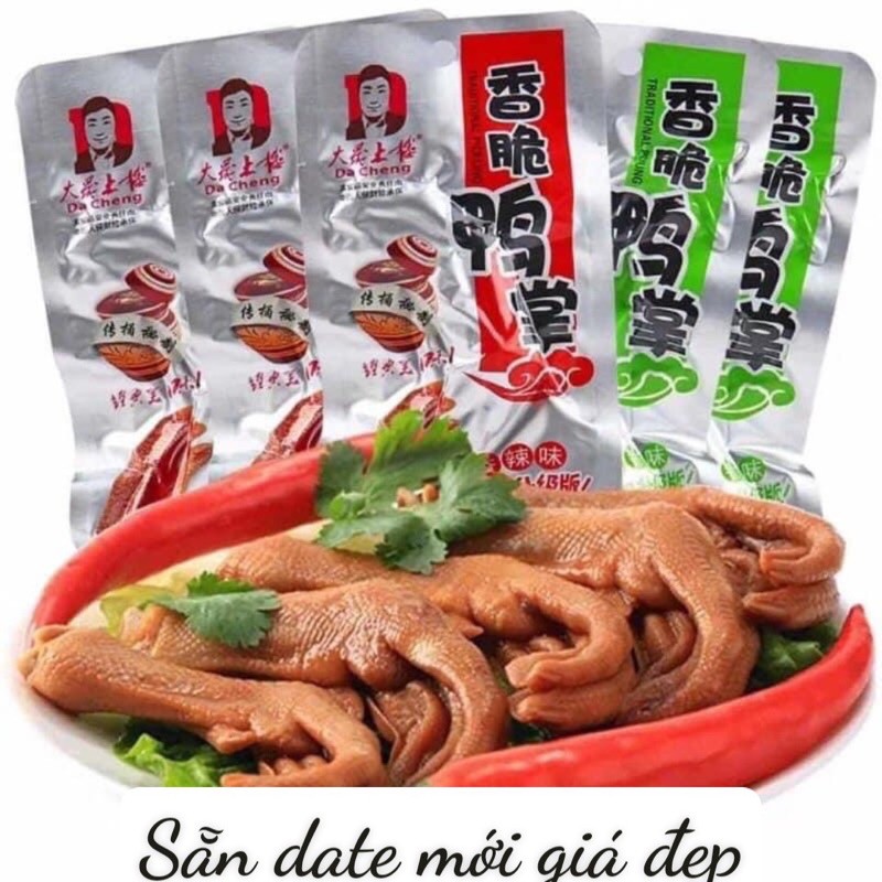 1 Bịch 30 Chiếc Chân Vịt Cay Da Cheng (31,8g 1 chiếc) | BigBuy360 - bigbuy360.vn
