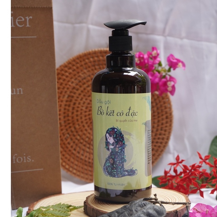 Dầu gội đầu thảo dược thiên nhiên tinh chất bồ kết cô đặc giữ mượt tóc - Dầu xả dưỡng tóc ngăn rụng tóc 500 ml | BigBuy360 - bigbuy360.vn