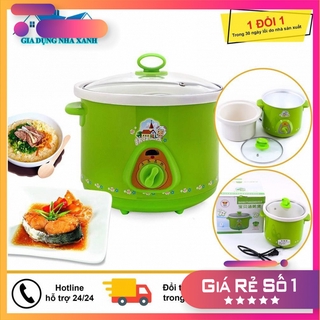 💕Bảo Hành 12 Tháng💕 Nồi Hầm Cháo, Kho Cá Chậm, Hầm Cách Thủy, Ninh Cháo Cho Bé 4In 1 Tiện Dụng Cho Gia Đình Bạn