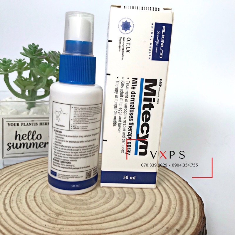 Alkin Fungikur/ Mictecyn - bảo vệ chó mèo khỏi nấm, viêm da, gh-ẻ