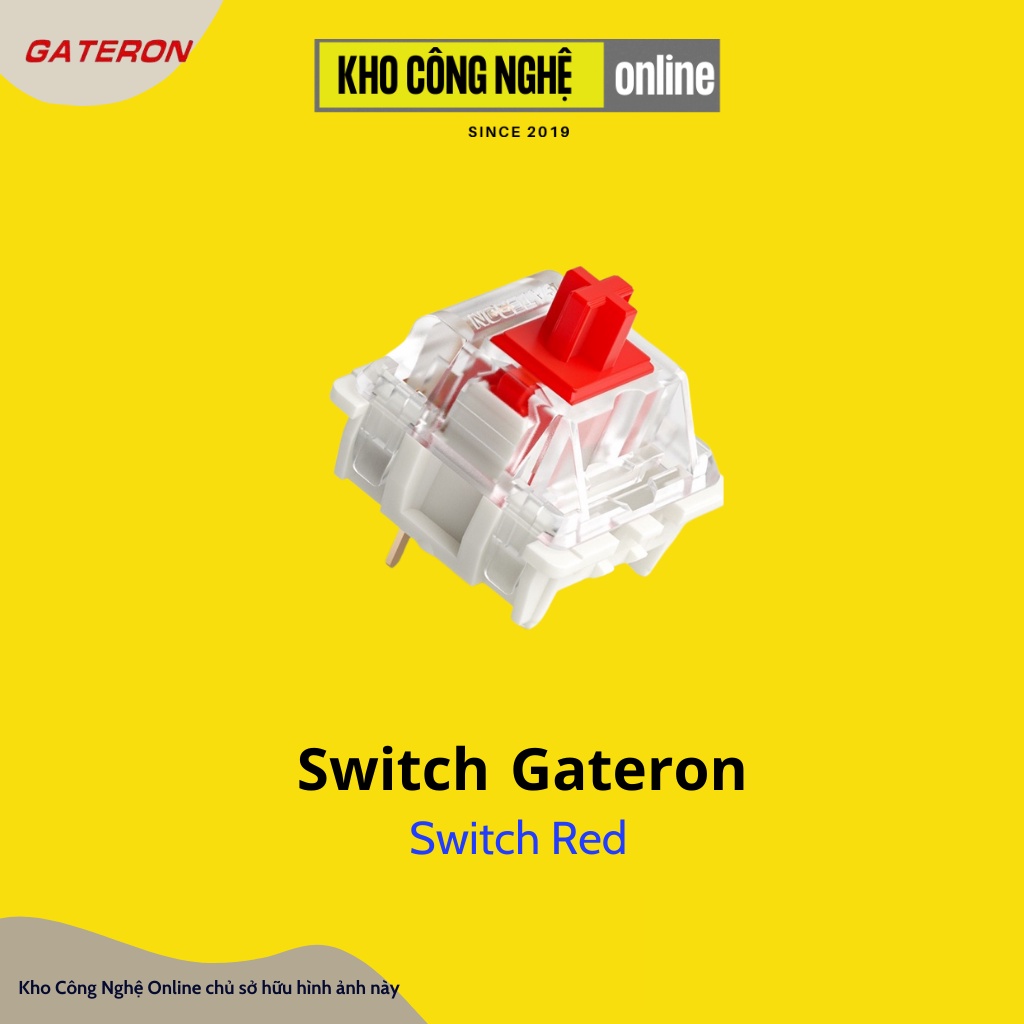 Gateron switch cho bàn phím cơ Blue Switch/Red Switch/Brown Switch