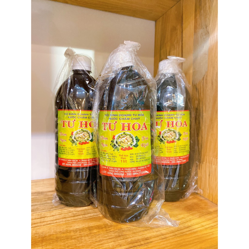 Nước mắm Tư Hoa Thuần Chay dùng để chấm, kho, nêm canh..... cho cả ng ăn chay và ăn mặn