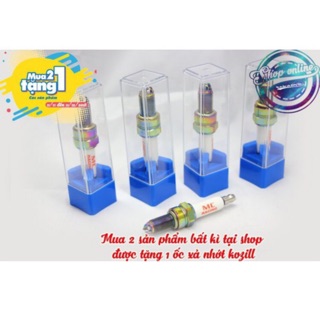 Bugi 3 chấu bạch kim MC Racing