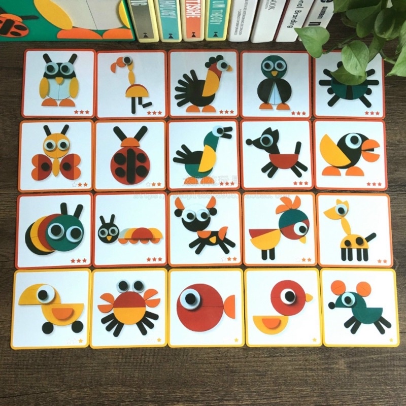 Đồ chơi ghép hình Montessori Fun Board bộ ghép hình cú mèo tư duy phát triển trí tuệ dành cho bé từ 3 tuổi Binkids DC07