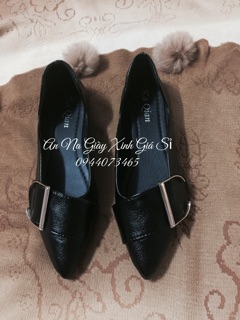 Giày bệt phối khoá