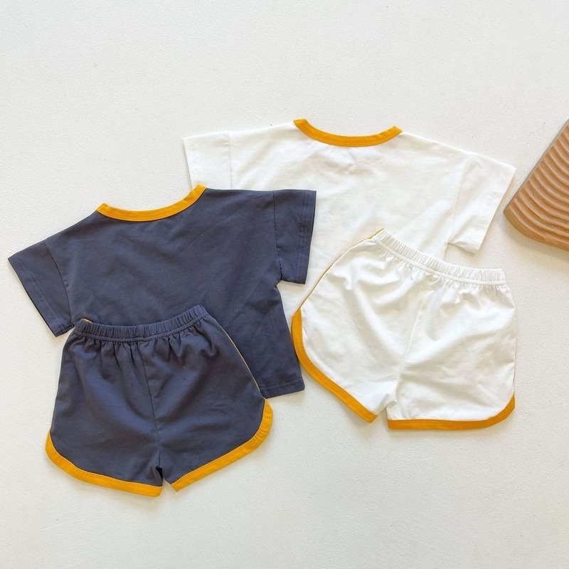 Bộ Đồ Thể Thao Ngắn Tay Thời Trang Mùa Hè Dành Cho Trẻ Nhỏ