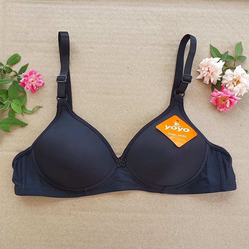 Áo lót ngực 639 - Ko Gọng - Chất Đúc su - Mút mỏng