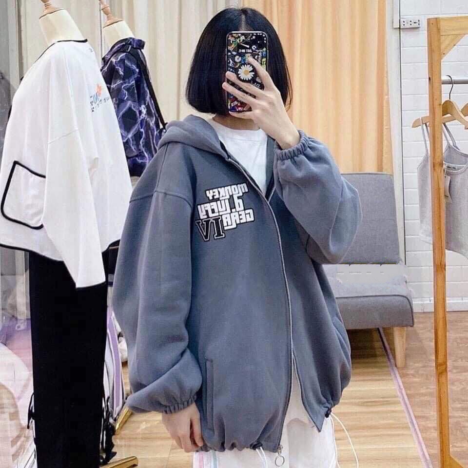 [Có Video +Ảnh Thật] Áo Nỉ Monkey Truyện Tranh Qindi Store MS 665 | BigBuy360 - bigbuy360.vn