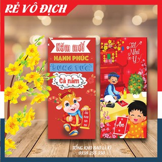 [SỈ GIÁ GỐC] 500c Bao Lì Xì Tết 2021 giá sỉ (đc chọn mẫu)