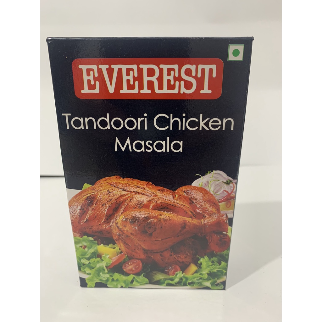 EVEREST Tandoori Chicken Masala 100g - Bột gia vị cho món Gà nướng Ấn Độ 100g