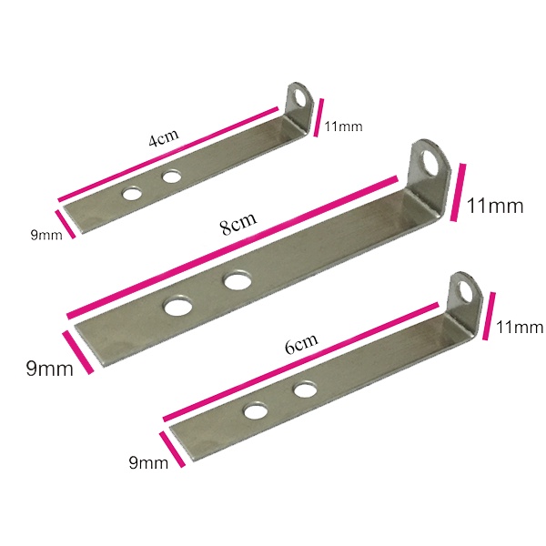 Ke inox cách chữ sáng chân