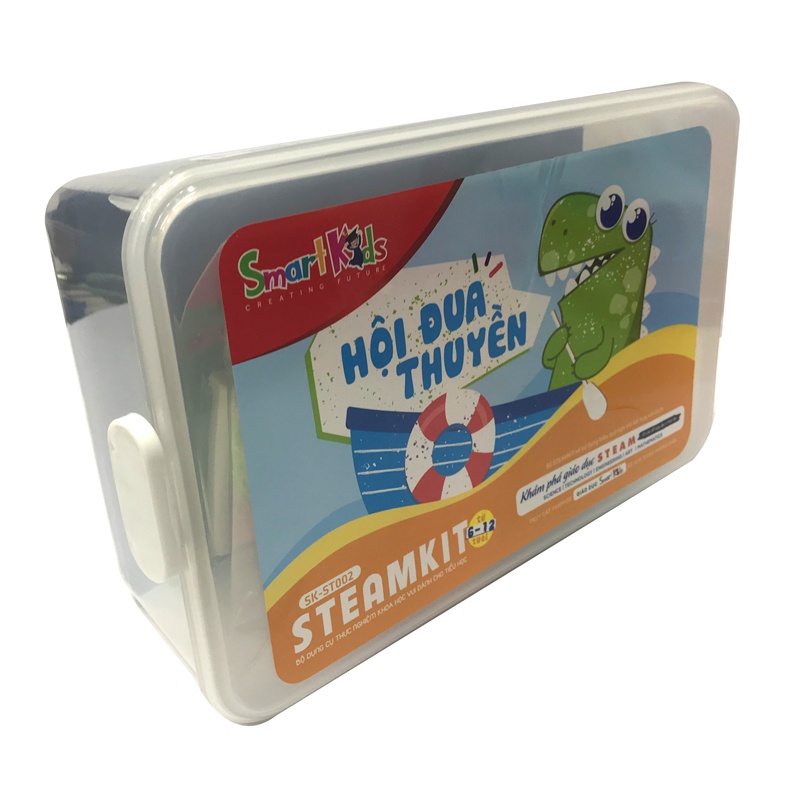 Bộ Dụng Cụ Thực Hành Khoa Học Vui Steam Kit - SmartKids - Hội Đua Thuyền - 8935276424835