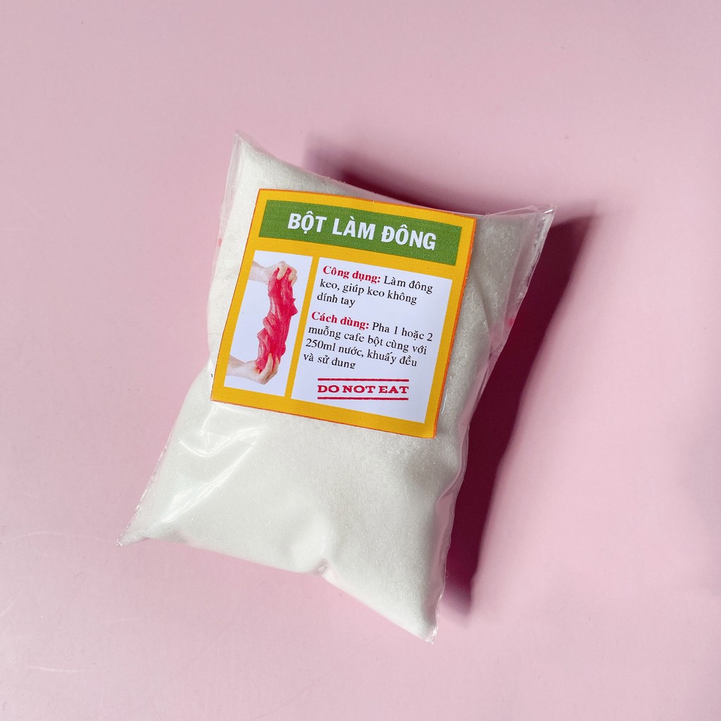 [Mã SKAMSALE8 giảm 10% đơn 200K] Bột borax Mỹ/USA 100 gram - Nguyên liệu làm slime