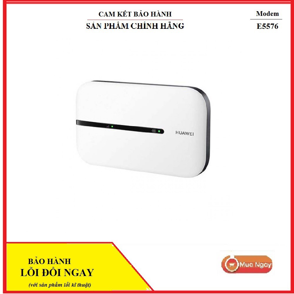 Bộ phát Wifi di động 4G Huawei E5576 150Mbps - Hàng Chính Hãng - Bản Quốc Tế | Phân Phối Bởi DIGIWORLD