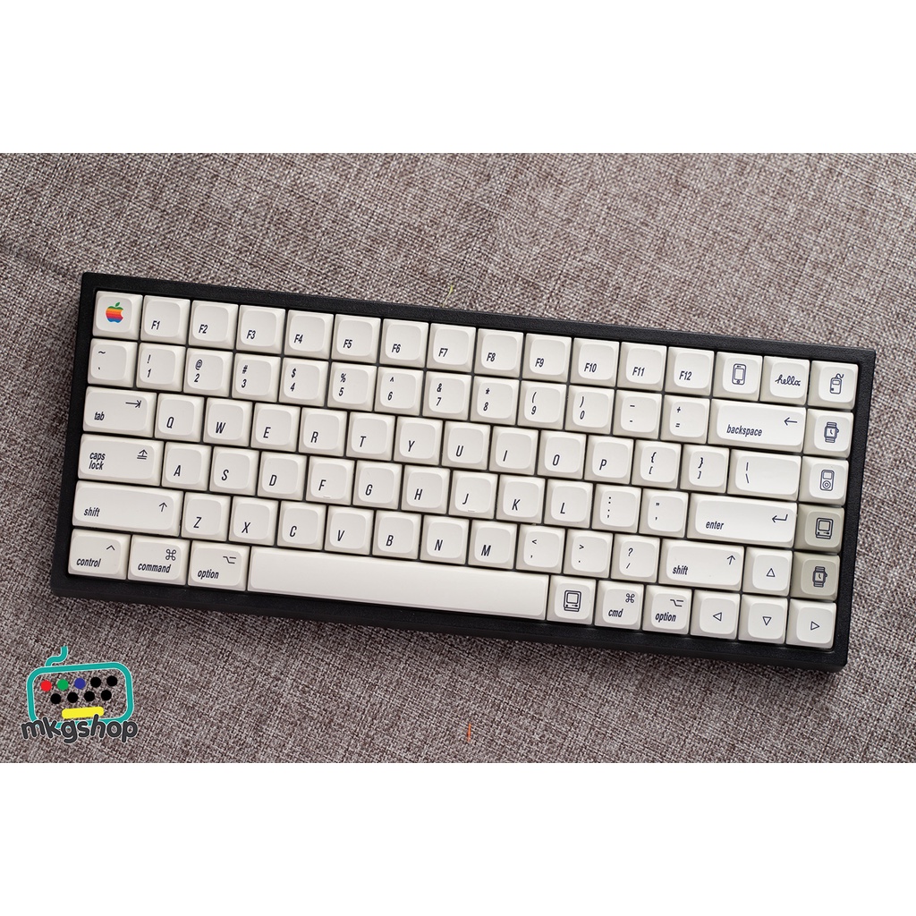 Keycap macos nhựa PBT in nhiệt, XDA profile, 166 nút bàn phím cơ