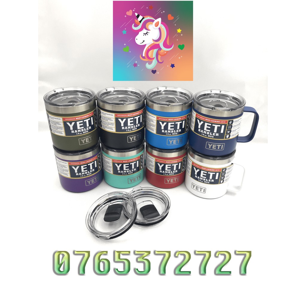 Ly giữ nhiệt Yeti Mug xuất dư 14 Oz - 420 ml