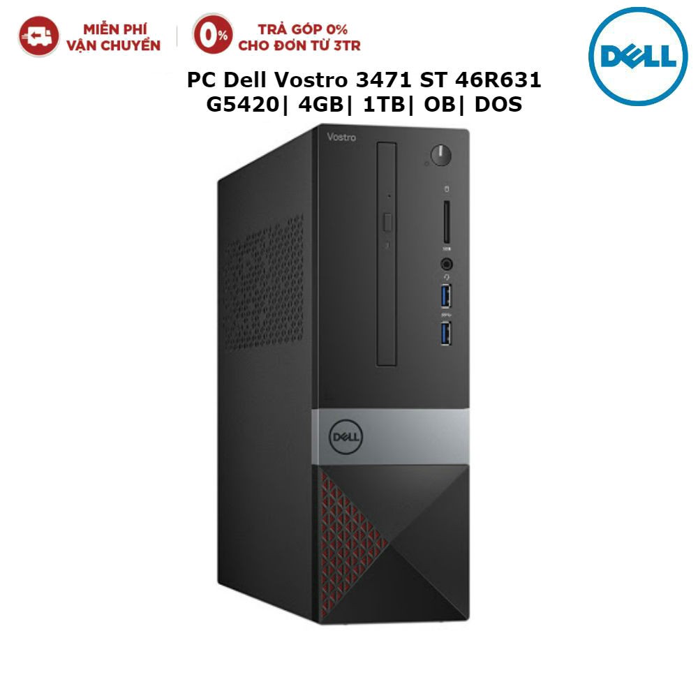 Máy tính để bàn PC Dell Vostro 3670 42VT370027 (Đen) Hàng chính hãng new 100%