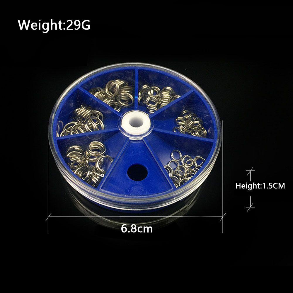 Vòng Chia Lưỡi Câu Cá Bằng Thép Không Gỉ Bền Bỉ
