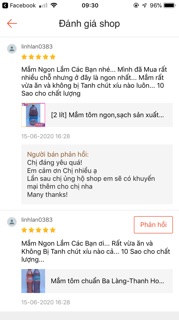Mắm tôm Ba Làng đặc biệt can 5 lít