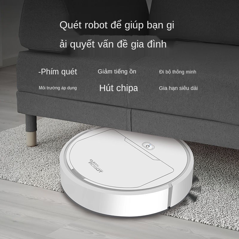 ♗☈☈Robot hút bụi quét nhà hoàn toàn tự động thông minh mới 2020 quét, và lau trong một