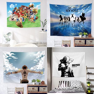 Thảm treo tường hình one piece cá tính trang trí nhà cửa