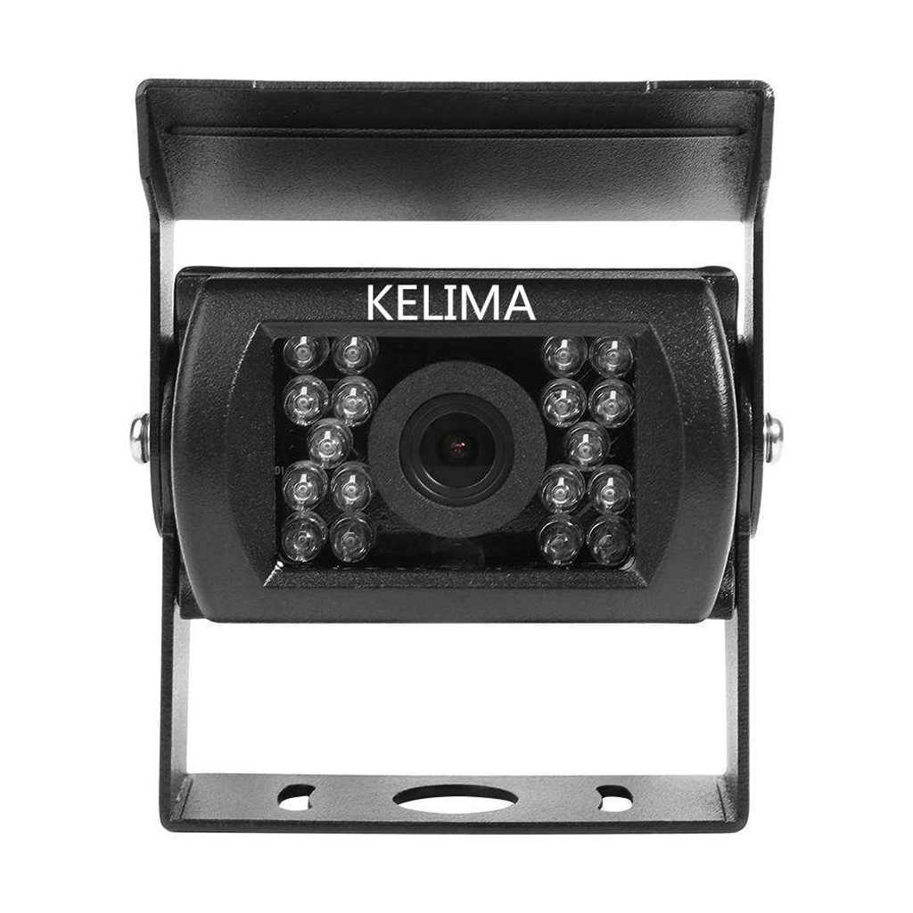 Camera đảo ngược giao diện AV 18 đèn hồng ngoại hỗ trợ tầm nhìn ban đêm KELIMA