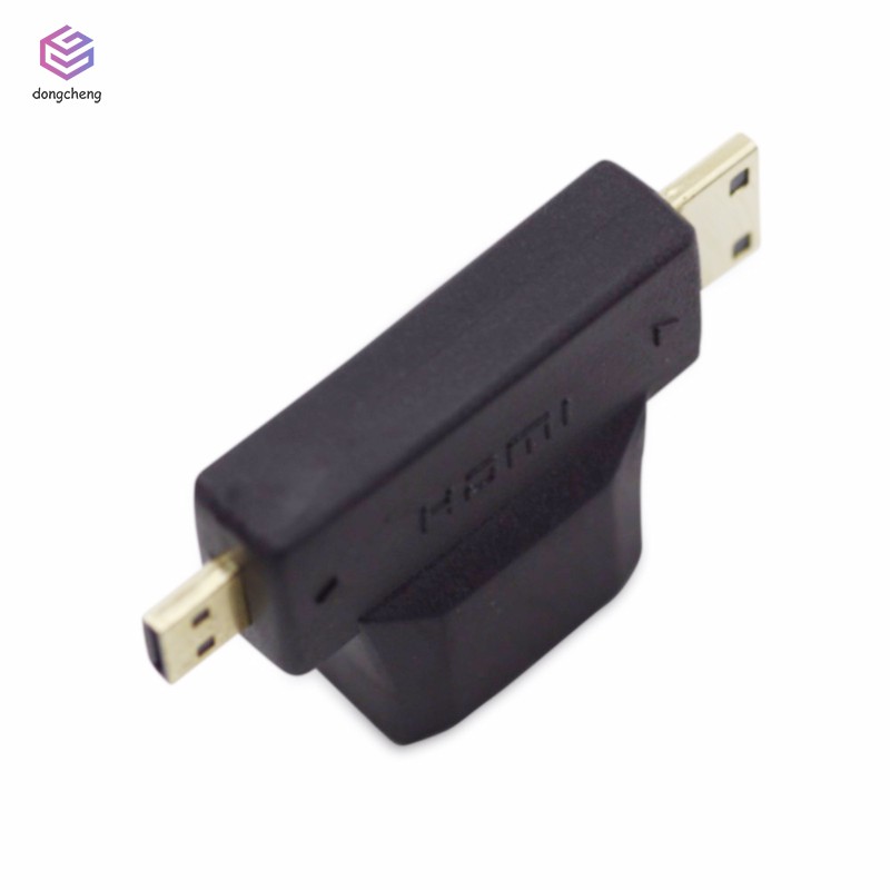 Bộ chuyển đổi HDMI đầu dương sang Mini HDMI đầu âm + Micro HDMI