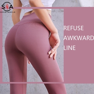 [Sportsangel]Quần Legging Thể Thao Cho Nữ，Dài không có vết đào thể dục chạy tập thể dục chặt chẽ chiều cao thắt lưng và hông quần yoga