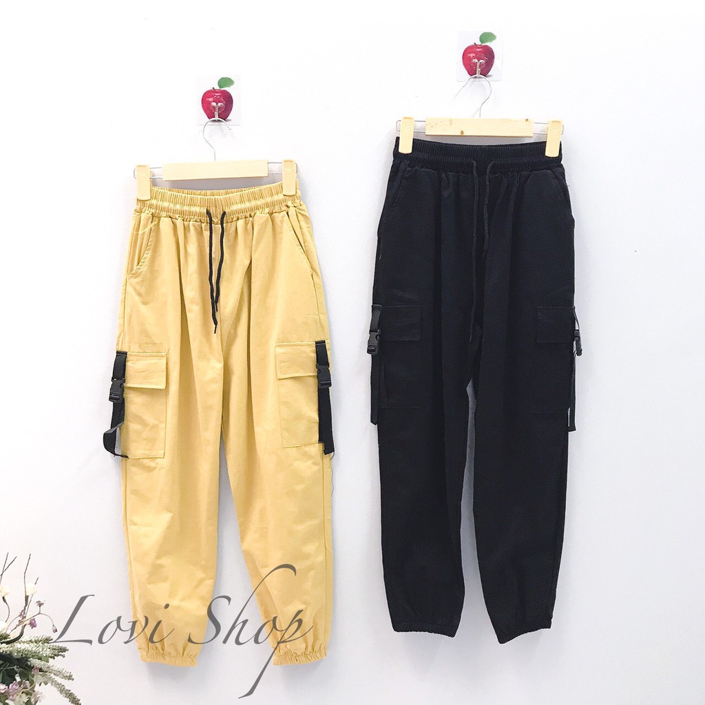 Quần kaki túi hộp