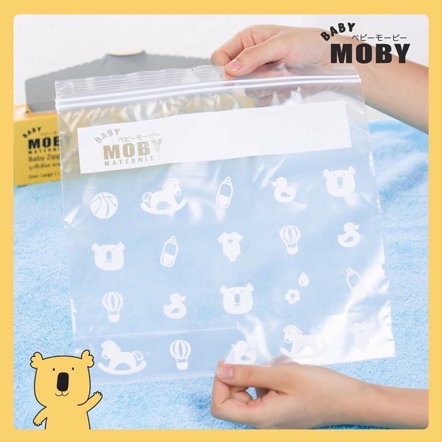 TÚI ZÍP ĐA NĂNG MOBY CHÍNH HÃNG