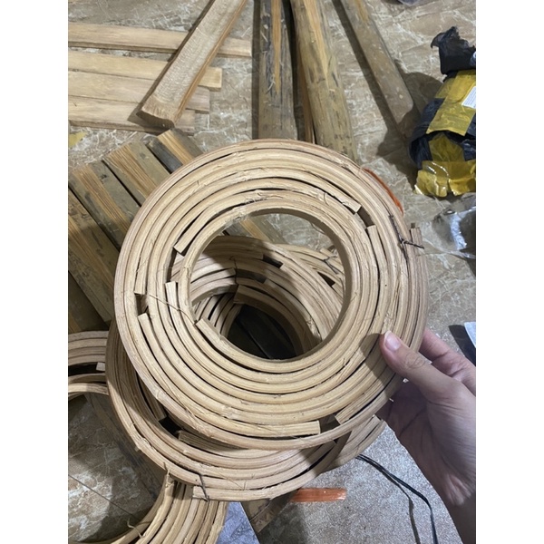 1 Sợi Vanh Làm Lồng Chim Trắng Nâu