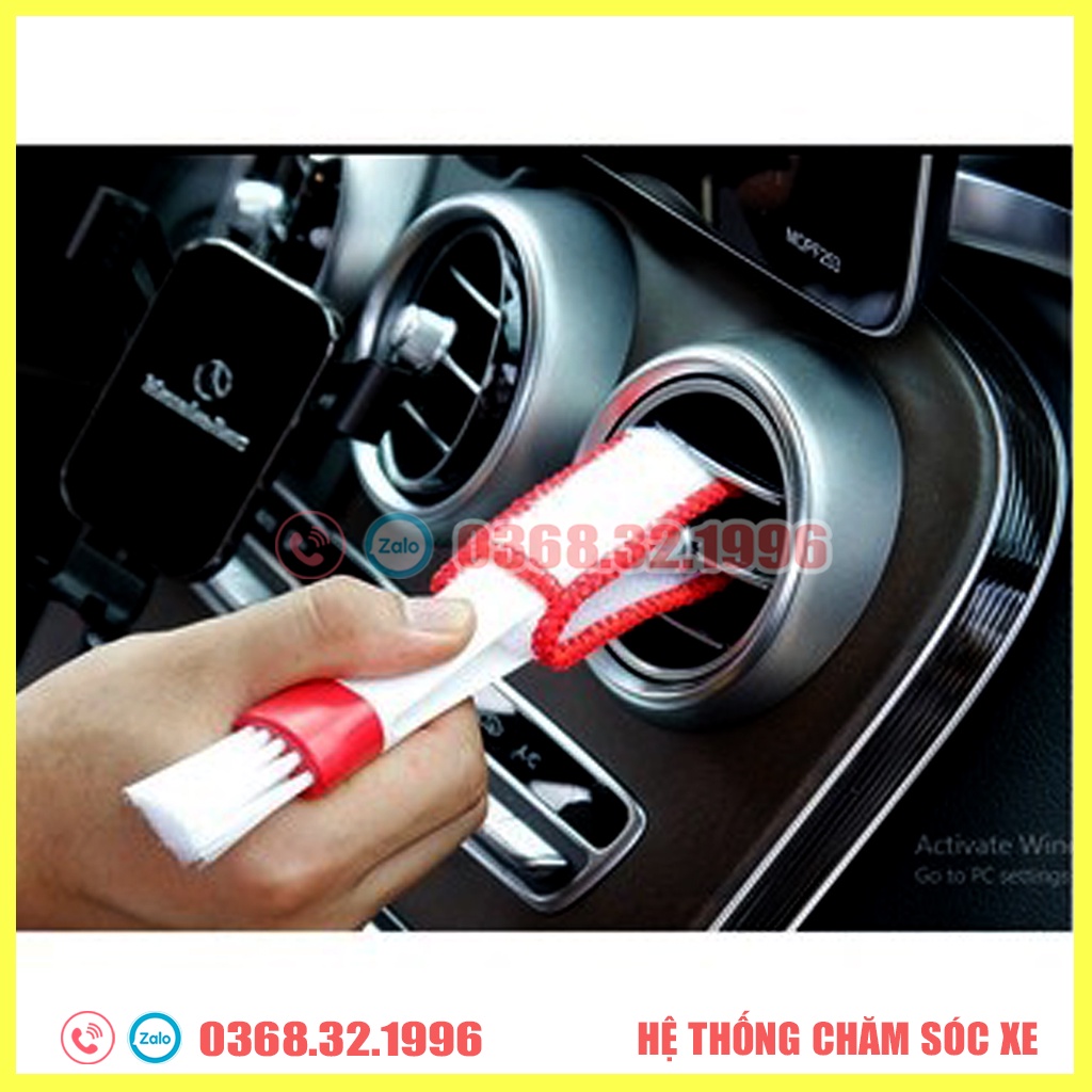 Chổi Vệ Sinh Cửa Gió Điều Hòa Ô tô - Chổi Vệ Sinh Chi Tiết Nội Thất Ô tô