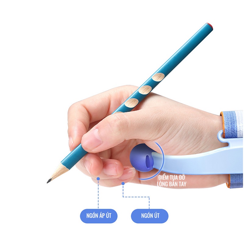 Dụng Cụ Hỗ Trợ Chống Móc Cổ Tay Khi Viết Chỉnh Sửa Tư Thế Cầm Bút Cho Học Sinh