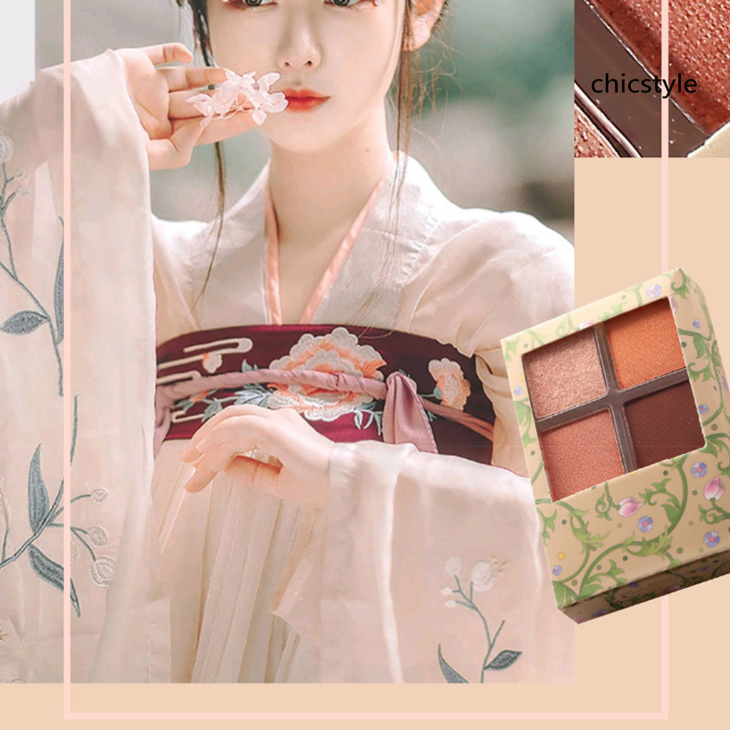 (Hàng Mới Về) Bảng Phấn Mắt Chống Thấm Nước Thiết Kế Di Động Tiện Dụng Cho Nữ | BigBuy360 - bigbuy360.vn