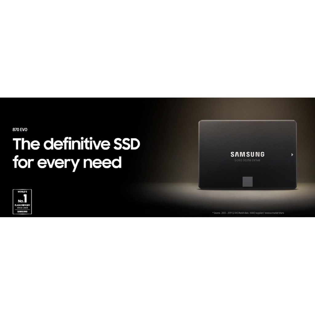 Ổ Cứng gắn trong SSD Samsung 870 EVO 2.5 inch sata III - Hàng Nhập Khẩu