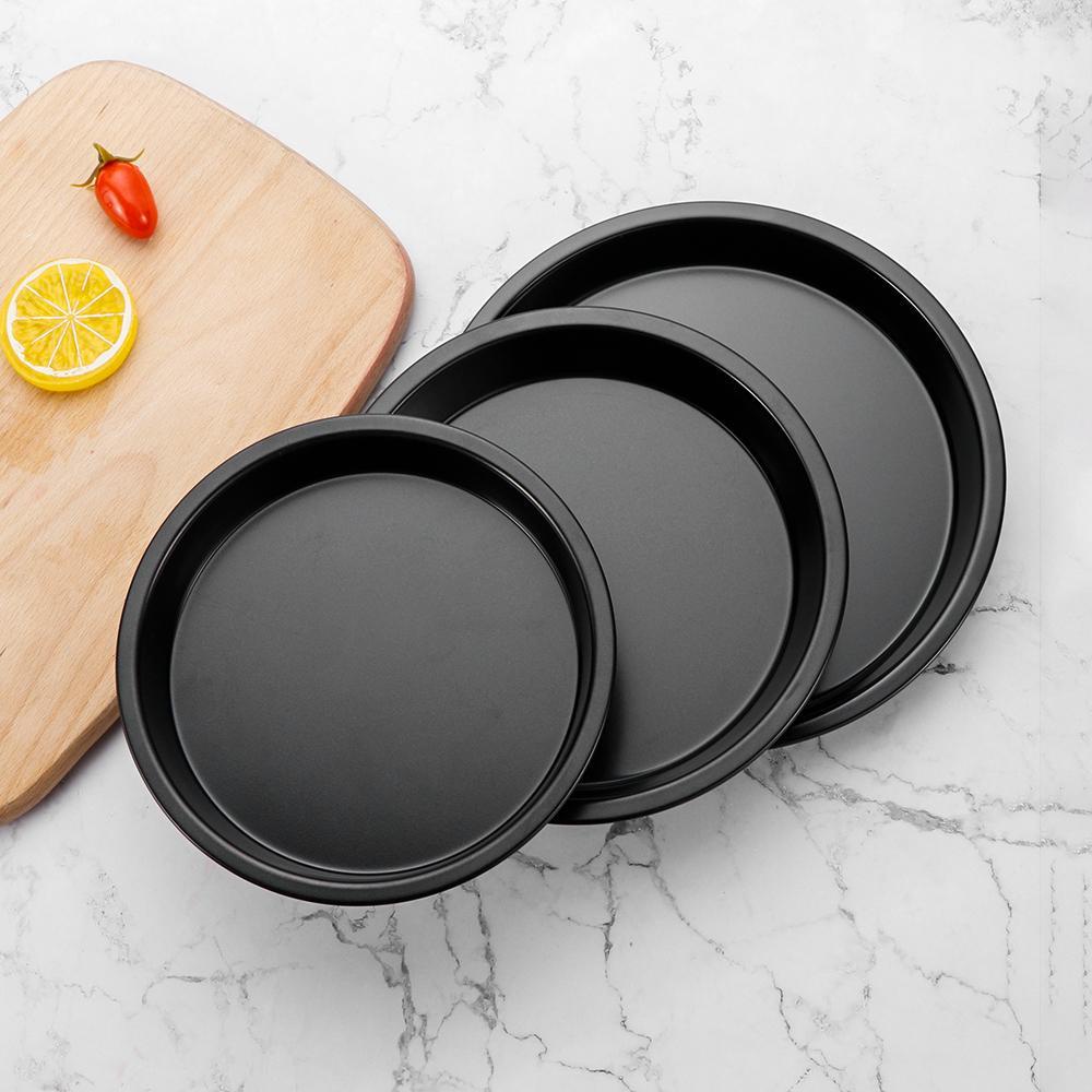 Khay Nướng Bánh Pizza Màu Đen