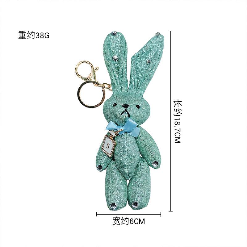 Móc Khóa Thỏ Bông Dễ Thương