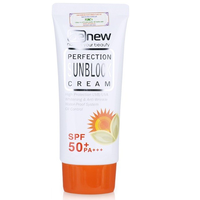 Kem Chống Nắng Benew PERFECTION SUNBLOCK CREAM SPF 50 PA +++ Hàn Quốc 50ml/Hộp