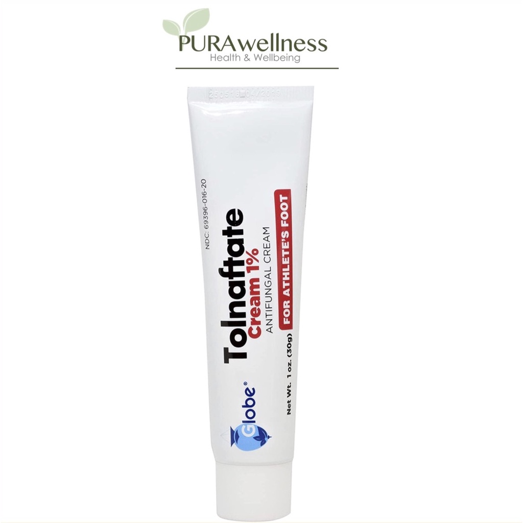 Globe Tolnaftate 1% Antifungal Treatment 30g - Kem bôi chống nấm chân, nấm da và hắc lào