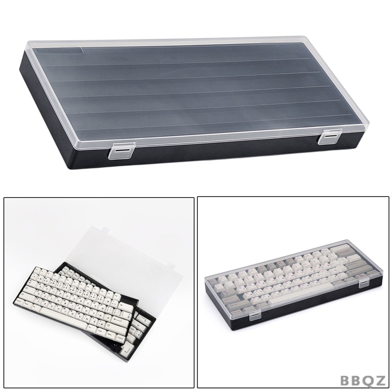 Hộp Nhựa Abs 3 Tầng Đựng Bàn Phím Máy Tính Chống Bụi